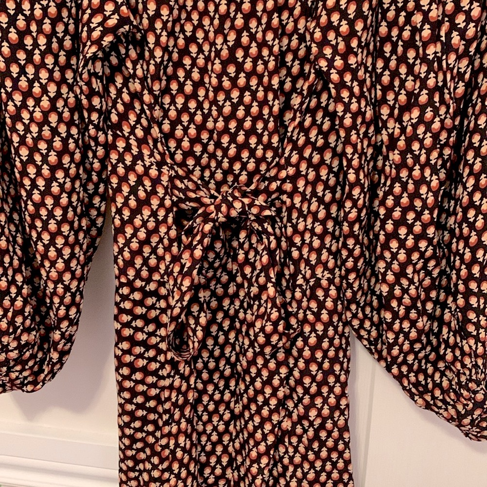 Doen | Audella dress (sable Hyde park floral - Picture 5 of 16